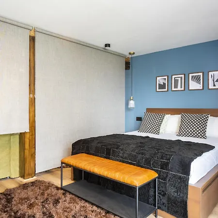 Moderno Loft Con Vistas A La Bahia De Gd Lägenhet