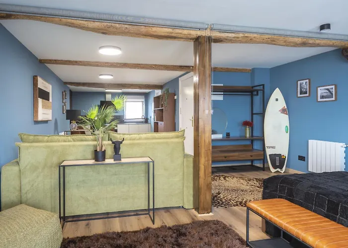 Moderno Loft Con Vistas A La Bahia De Gd * سانتاندر