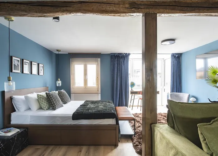 Moderno Loft Con Vistas A La Bahia De Gd Apartment Santander