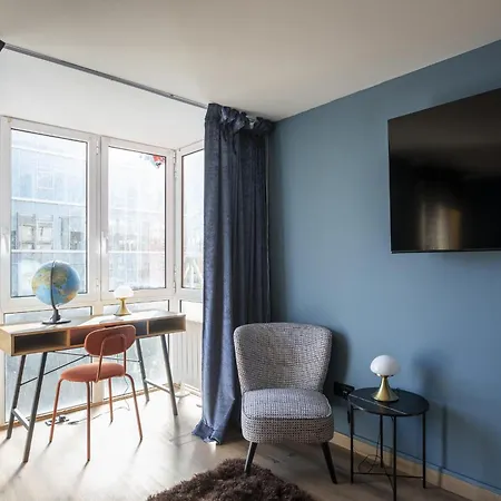 Moderno Loft Con Vistas A La Bahía De Santander